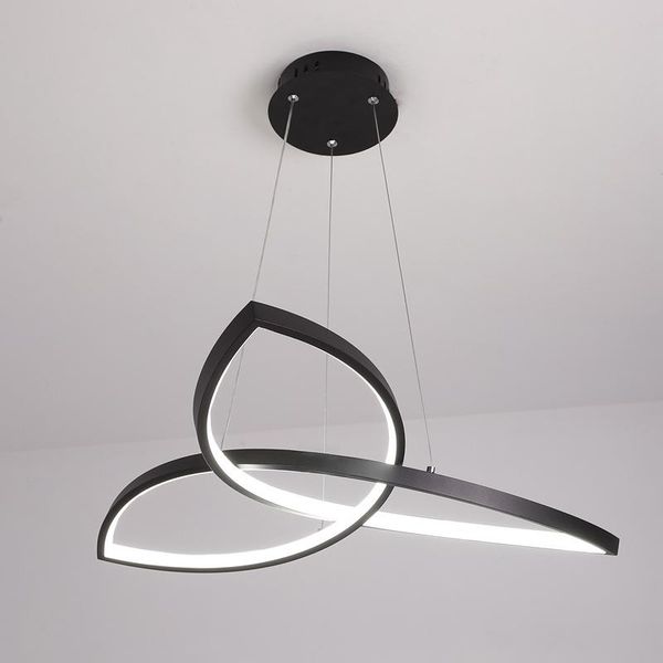 

pendant lamps bwart modern led light for living room bedroom aluminum rune remote control home lamp hang fixture