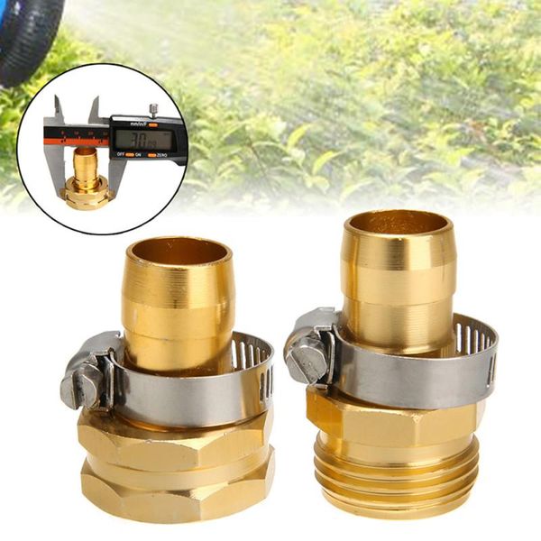 

watering equipments 1 set garden joint hose 3/4 or 5/8 repairing kit connector male female mender for pipe accessories