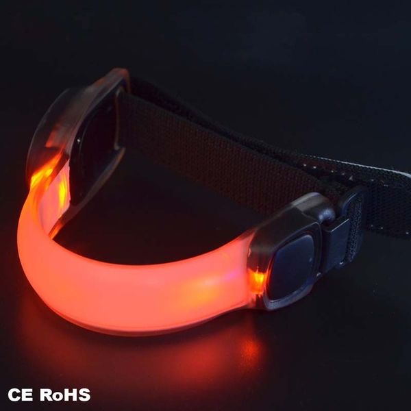 

night peripheral products arm riding night running safety warning reflective belt