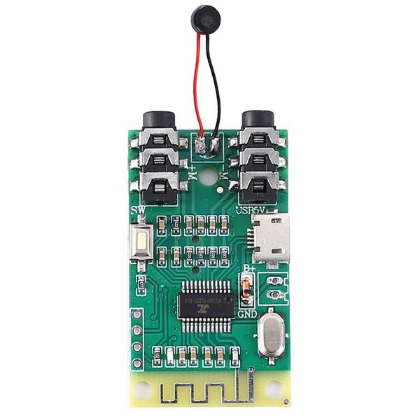

computer speakers bluetooth 4.2 audio transmitter receiver board 3.7v-5v 10m distance mp3 decoding wireless module for arduino