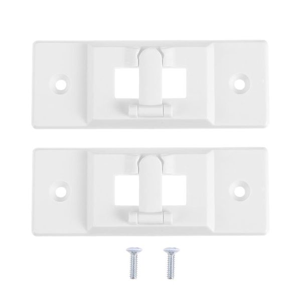 

smart home control 2 pcs switch lids household wall covers with 4 screws (white)