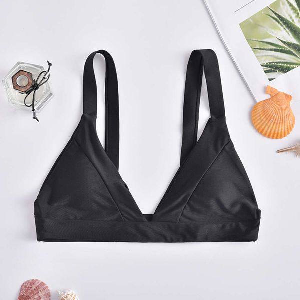 

ms swimsuit single multicolor bikini swimsuit for women, White;black