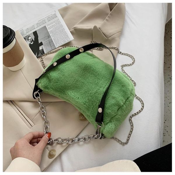 

totes korea ulzzang plush harajuku vintage messenger bag hip hop punk chic women shopper fun gothic shoulder bags
