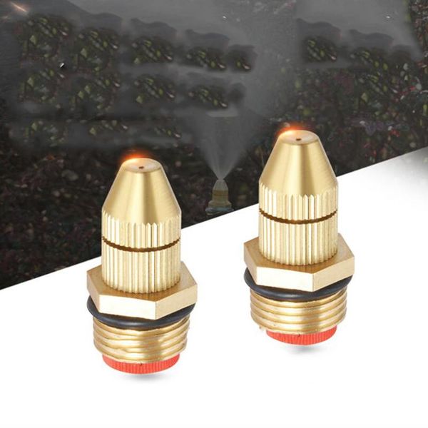 

watering equipments adjustable garden brass spray nozzle connector thread lawn atomizing irrigation water sprinkler