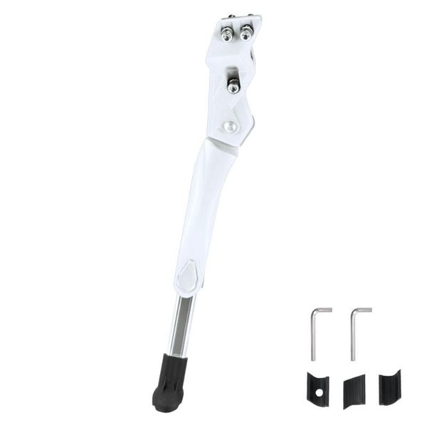 

car & truck racks adjustable bicycle kickstand bike side supporter mountain mtb aluminum rear kick stand accessories