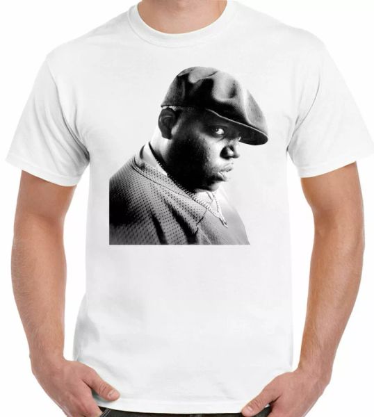 

biggie small the notorious big shirt men hip hop legend design 4, White;black
