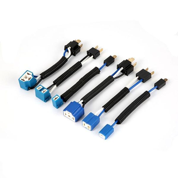 

other lighting system 2pcs universal h1 h7 h4 male female socket connector fits car motorcycle bulb lamps ceramic plug