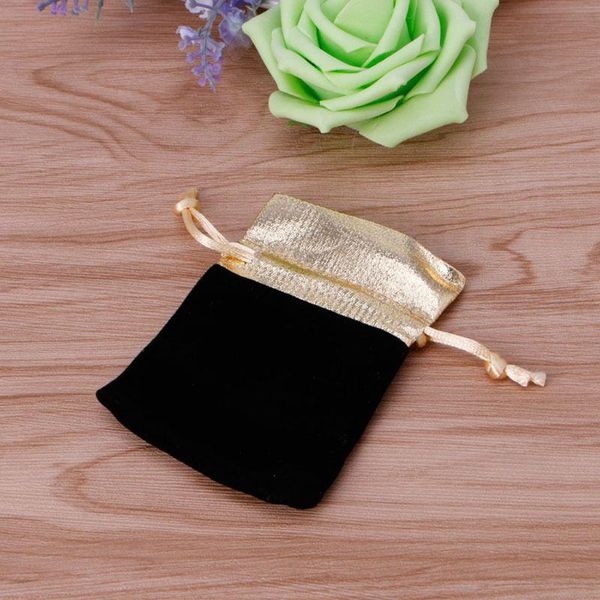 

gift wrap 10pcs jewelry wedding christmas drawstring case velvet pouch bags 7x9cm