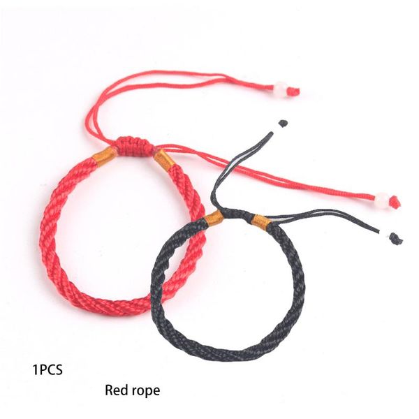 

charm bracelets fashion handmade red string bracelet for protection lucky amulet and friendship braid rope wristband women men girl gift jew, Golden;silver