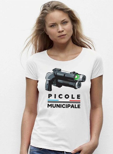 

womens t-shirt booze municipal hein, White;black