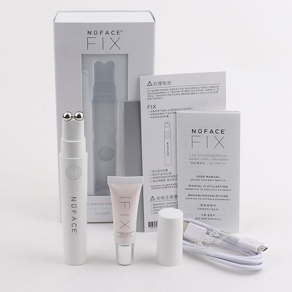 

nuface fix line smoothing device eye massager.25-oz. size serum bnib ship