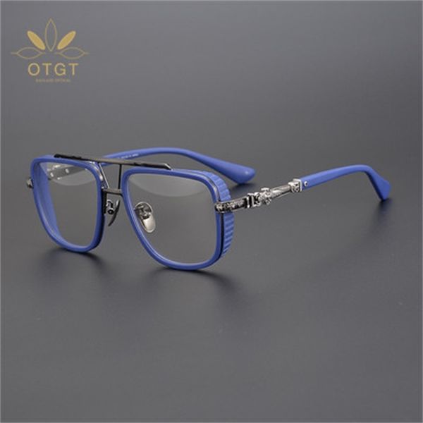 

70% off online store otgt collection jiandankeluo: versatile sunglasses frame, artistic large face myopia glasses, White;black