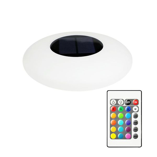 

solar lamp outdoor waterproof lawn light ufo villa community pool garden lamps
