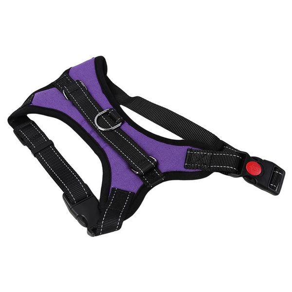 

dog collars & leashes pet harness collar adjustable padded extra big large medium small harnesses vest husky dogs supplies