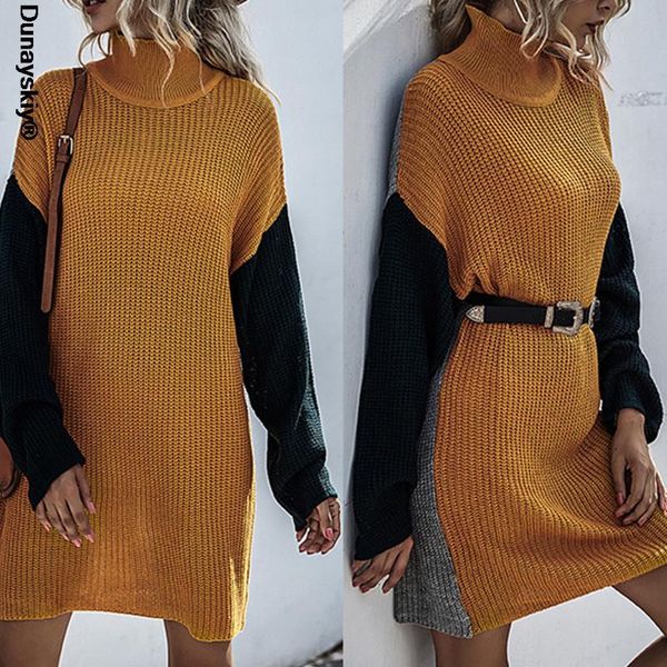 

women's sweaters 2021 oversize sweater black turtleneck long sleeve autumn winter loose jumper beige knitted warm for women, White;black