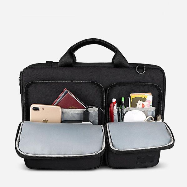 

lapbags for macbook samsung asus 13.3-15.6 inchs handbag fashion portable business bag men briefcase ladies shoulderbag