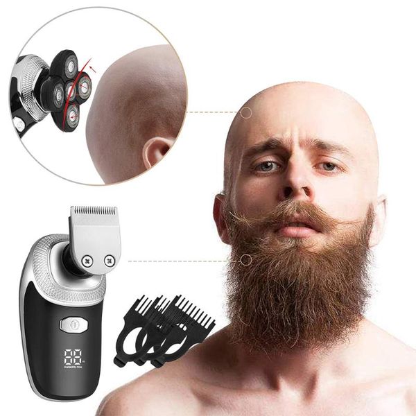 

hair clippers professional digital trimmer rechargeable electric clipper men's child adjustable ceramic blade