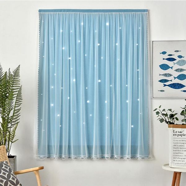 

curtain & drapes self-adhesive-hole-shading window bedroom magic home living room star decoration accessories