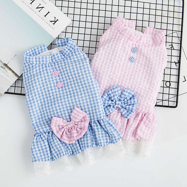 

net red cat clothing dog thin summer spring teddy mini shirt pet