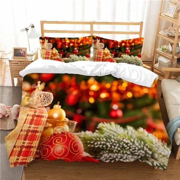 

bedding sets christmas set comforter covers for kids super soft breathable festival bed gift bedroom decorations