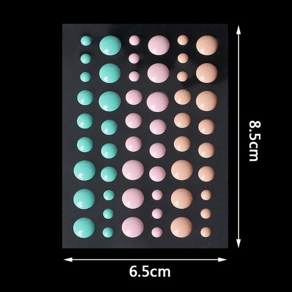 

gift wrap enamel dot self adhesive embellishment for cardmaking and craft scrapbook diy 50jd