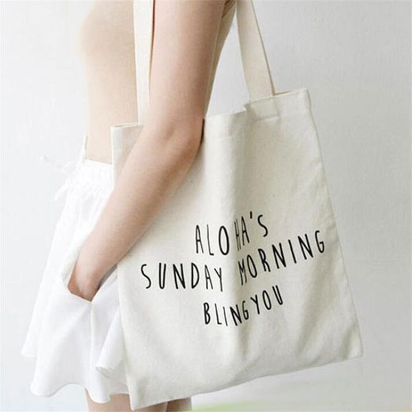 

storage bags 100pcs/lot economical cotton tote shoulder bag lightweight grocery shopping suitable for diy advertising promotion gift giveawa