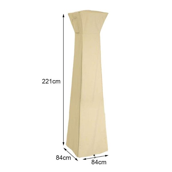

shade oxford cloth dust cover moisture waterproof protective for patio heater table chairs home garden rattan furniture