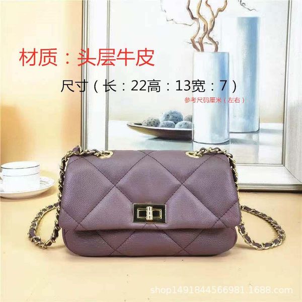 

evening bags factory genuine leather women bag luxury designer handbags and purse fashion chain crossbody shoulder for 2021 summer