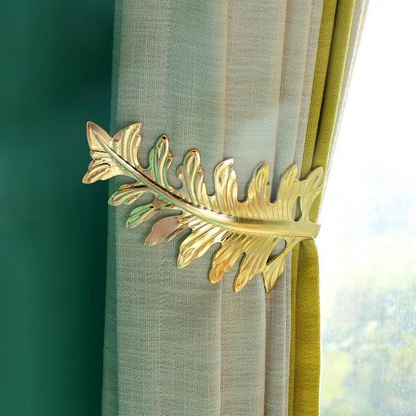 

other home decor european style u-hook novel fashionable leaf curtain wall hook simple modern without hanging ball