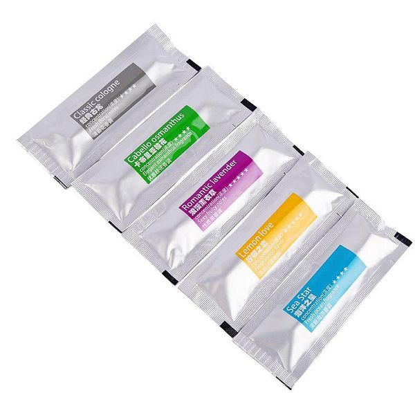 

car air freshener 6pcs/set conditioning vent strong fragrance solid perfume