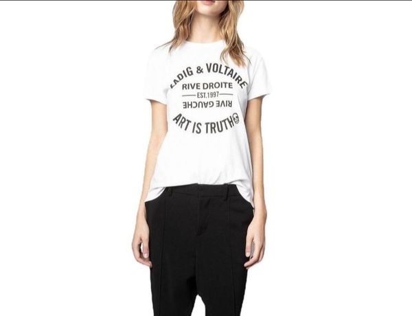 

women's t-shirt women letter printed lady short sleeve o neck casual loose female cotton 2021 summer, White