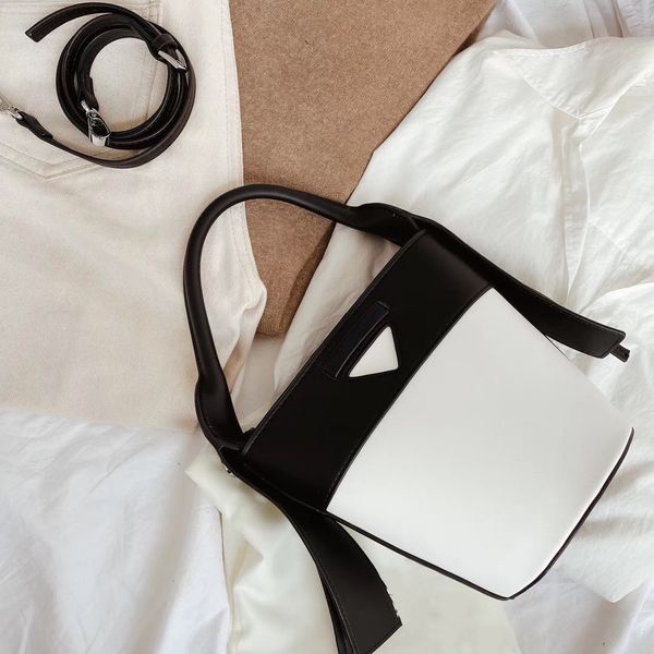 

luxury designers handbag bucket shoulder bag good match two-tone cfy2002262#**6