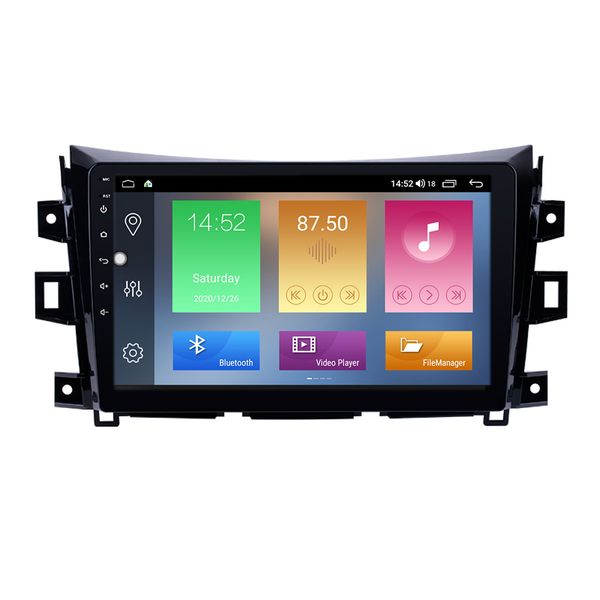 GPS Navigation Car Dvd Player Estéreo para Nissan Navara Frontier NP300 2011-2016 com vídeo touchscreen Dab + 10,1 polegadas Android