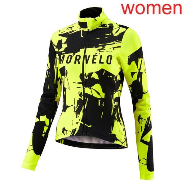 

racing jackets morvelo team women cycling jersey long sleeve roap ciclismo clothes bike bicycle cycle clothing 121431, Black;red
