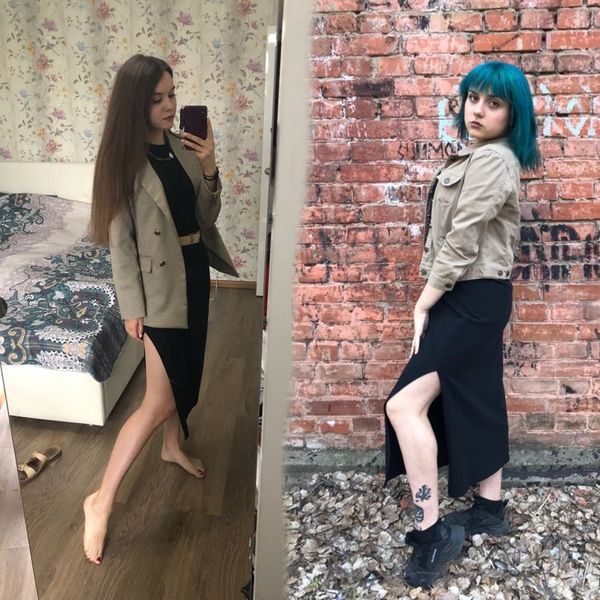 

2021 long sleeve maxi t shirt dress women autumn winter party bodycon vintage casual slit knitted cotton white black sundress, Black;gray