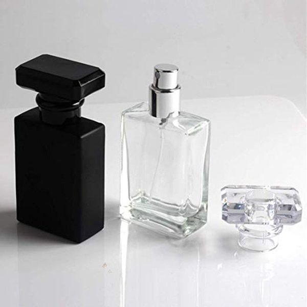 

storage bottles & jars 30ml/1oz portable glass fine mist spray vial bottle atomizers with perfume makeup water pure dew cosmetic container