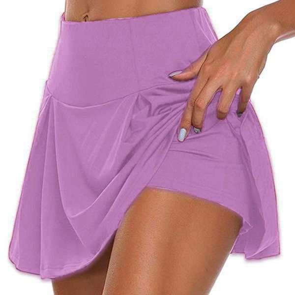 

yoga outfit plus size golf sport einfarbig workout volleyball s-5xl tennis running skort skirt athletic yoga2021 athletisch fitness skirts