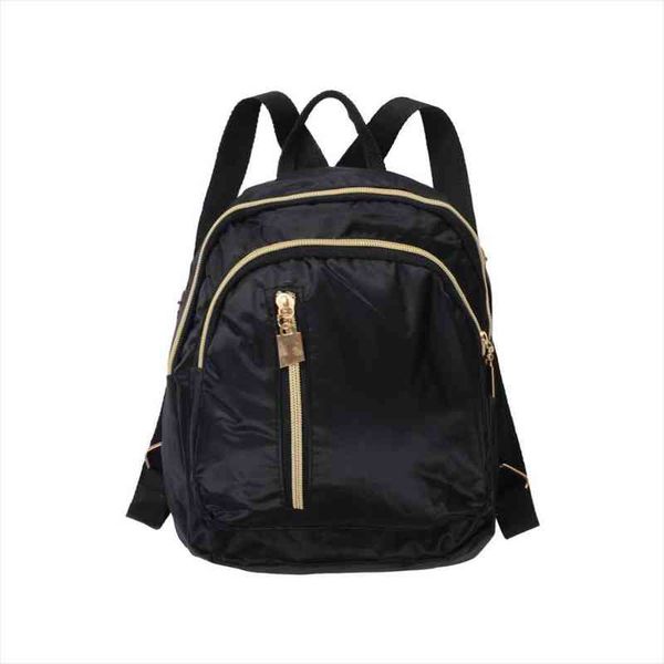 

hirigin casual oxford backpack women black waterproof nylon school bags for teenage girls travel tote