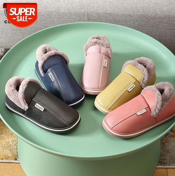 

cool fun cotton slippers ladies cute indoor warmth couples home non-slip thick-soled men #qe8j, Black