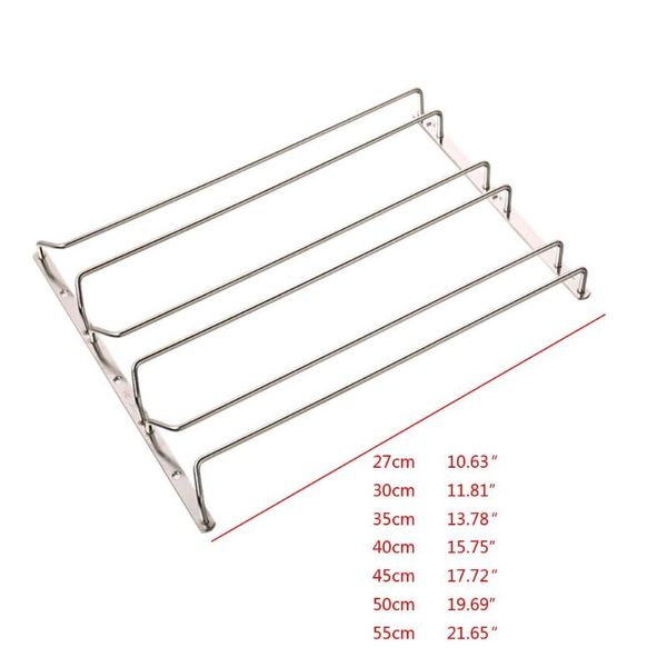 

tablewine racks 3 rows glass rack under cabinet stemware holder glasses storage hanger metal organizer for kitchen bar