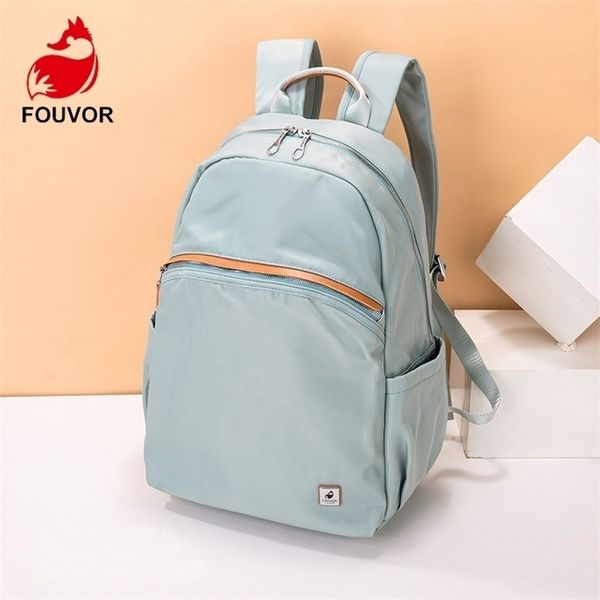 

fouvor fashion women backpack stundet oxford canvas backpacks for teenage girls female school shoulder bag bagpack mochila 211215