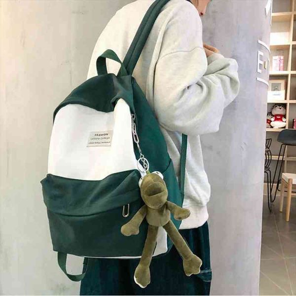 

waterproof nylon backpack for women multi pocket travel backpacks female school bag teenage girls book mochilas