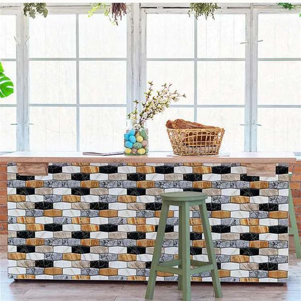 

pcs 3d home decoration brick wall stickers diy decor self-adhesive waterproof wallpaper for kid room kitchen bedroom sticker wallpapers