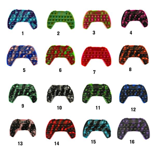 

2021 gamepads push bubble sensory fidget toy game joystick controller autism special needs stress reliever anxiety toys avoid funny relief f