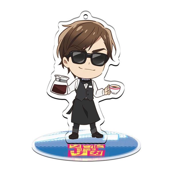 

keychains 2021 anime zombie land saga figure nikaidou konno cosplay 15cm stand card cute fashion student desk hoshikawa standsing, Silver