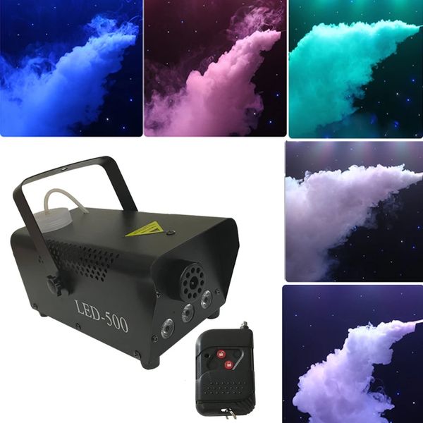 RGB Disco Colorato Macchina della Nebbia Mini LED Espulsore Fogger Remoto DJ Festa di Natale Luce da Palcoscenico a Colori