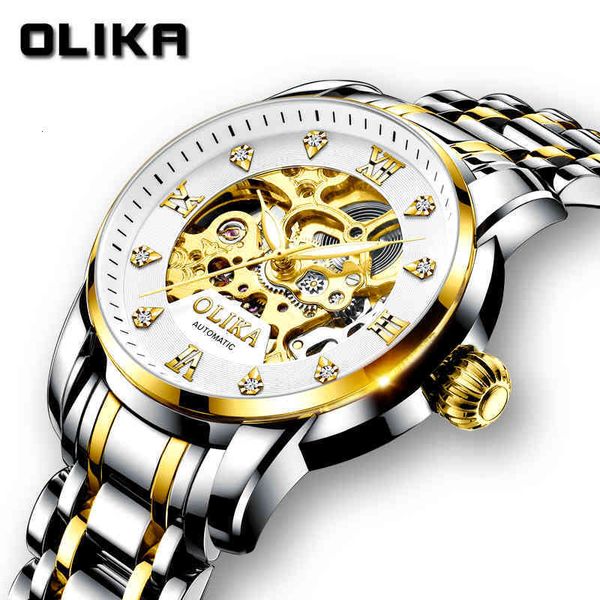

new removed automatic clock difference for men stainless steel business looking man s s gentlemen s, Slivery;brown