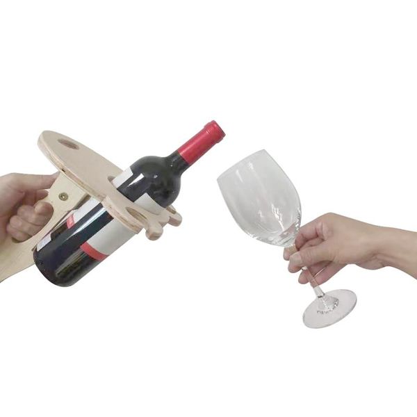 

camp furniture wine outdoor table with foldable round deskmini wooden picnic easy to carry rack party travel tools #t1g