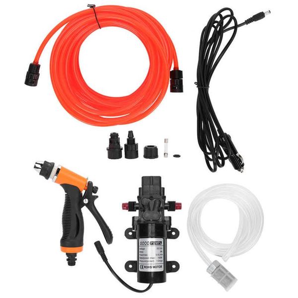 

air pumps & accessories 12v 100w high pressure car washer cleaner water wash diaphragm pump sprayer cleaning kit washing