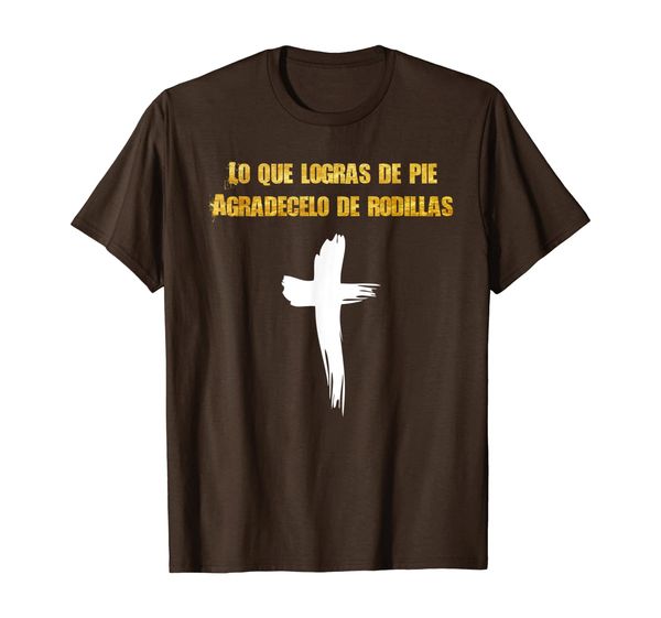 

spanish christian quote t-shirt gift for friends and family, White;black
